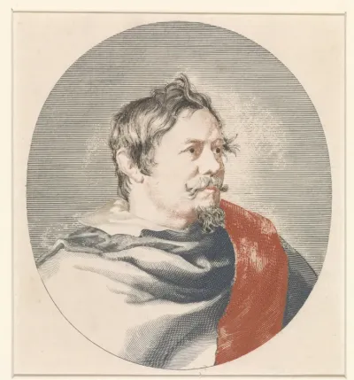 Portret van schilder Gerhard Seghers