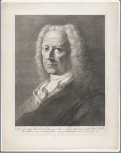 Portret van schilder Giambettino Cignaroli