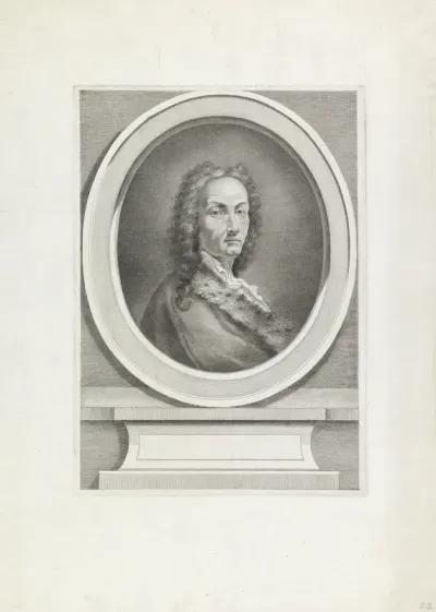 Portret van schilder Giovanni Battista Piazzetta