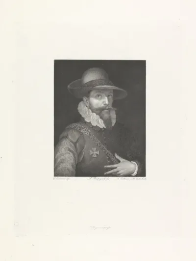 Portret van schilder Giovanni Contarini