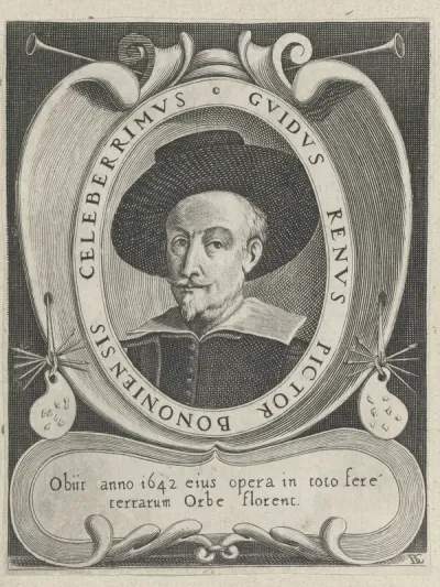Portret van schilder Guido Reni