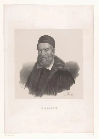 Portret van schilder Jacopo Bassano