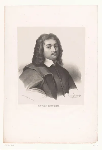 Portret van schilder Nicolaes Pietersz. Berchem