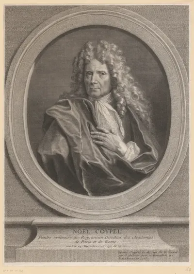 Portret van schilder Noël Coypel