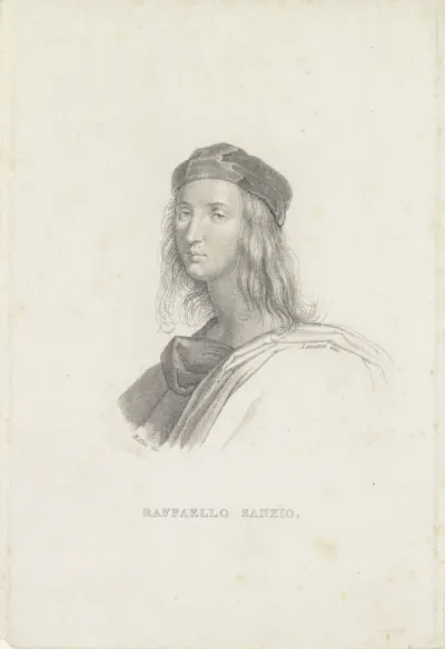 Portret van schilder Rafaël