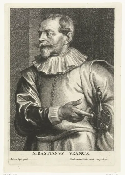Portret van schilder Sebastiaan Vrancx