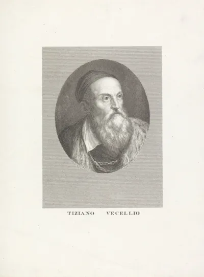 Portret van schilder Titiaan