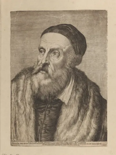 Portret van schilder Titiaan