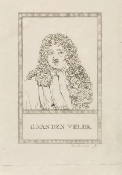 Portret van schilder Willem van de Velde
