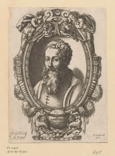 Portret van schrijver Anton Francesco Doni