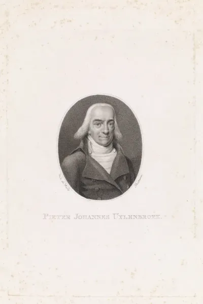Portret van schrijver Pieter Johannes Uylenbroek