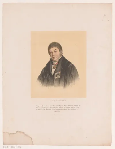 Portret van Sebald Justinus Brugmans