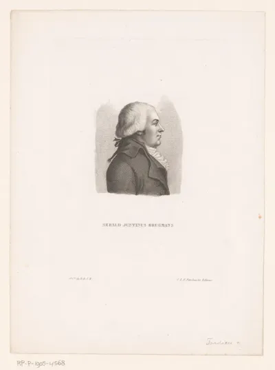Portret van Sebald Justinus Brugmans