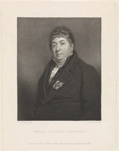 Portret van Sebald Justinus Brugmans