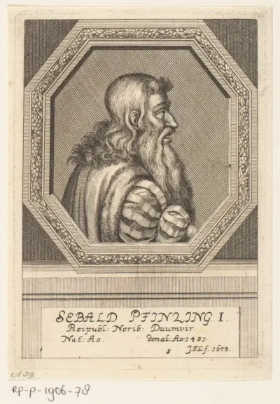 Portret van Sebald Pfintzing von Hefenfeld