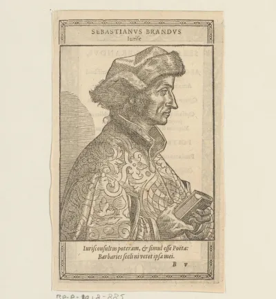 Portret van Sebastian Brand