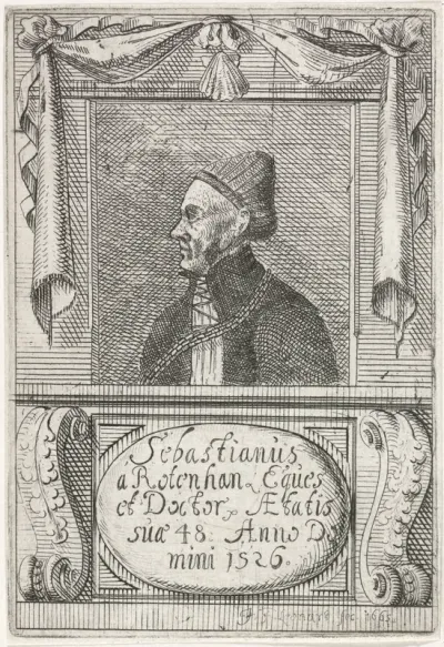 Portret van Sebastian Rotenhan