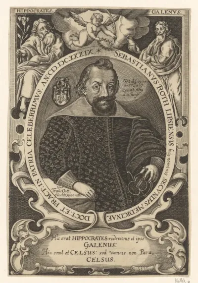 Portret van Sebastian Roth