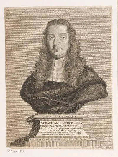 Portret van Sebastian Scheffer