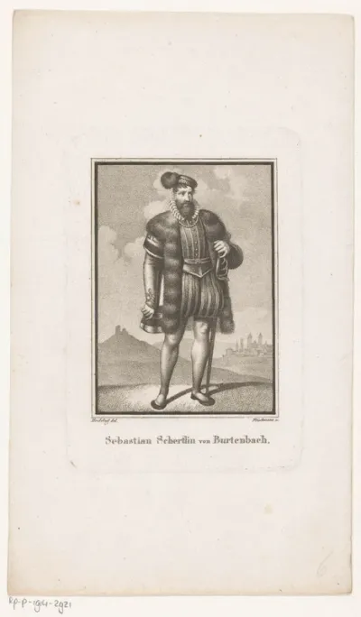 Portret van Sebastian Schertlin von Burtenbach