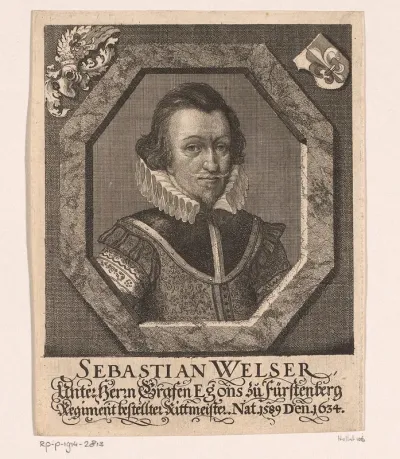 Portret van Sebastian Welser