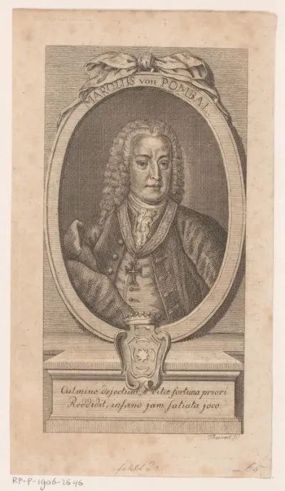 Portret van Sebastião de Melo
