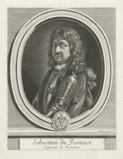 Portret van Sébastien de Pontaut