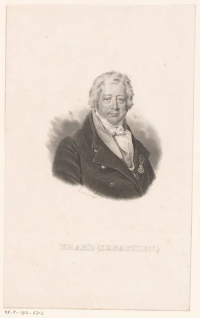 Portret van Sébastien Erard