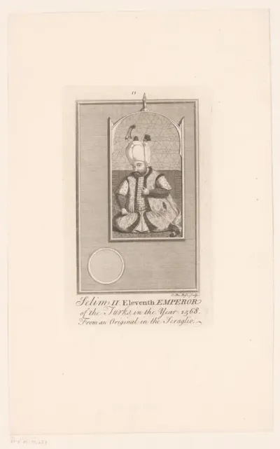 Portret van Selim II