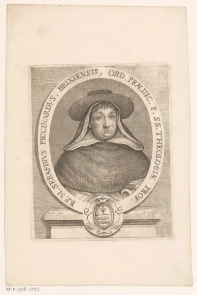 Portret van Serafino Piccinardi
