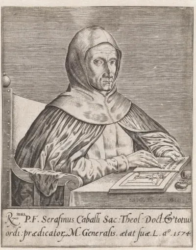 Portret van Serafinus Caballi