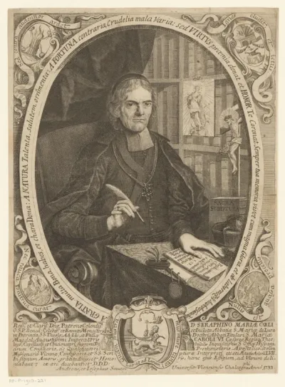 Portret van Seraphinus Maria Coelius