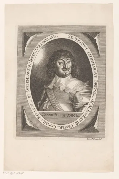 Portret van Seyfried Leonhard von Breuner