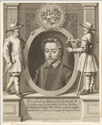 Portret van Seyfried Pfinzing von Henfenfeld