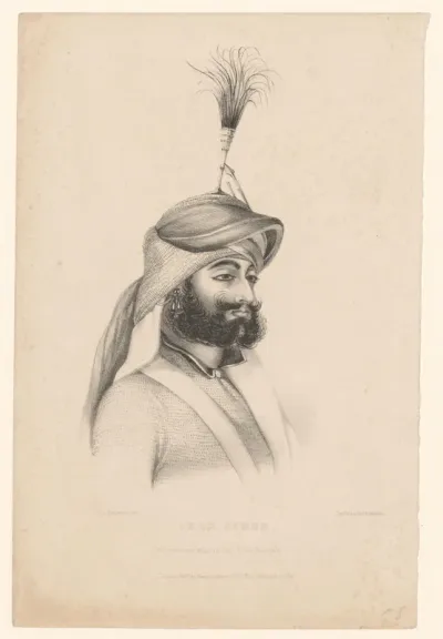 Portret van Sher Singh