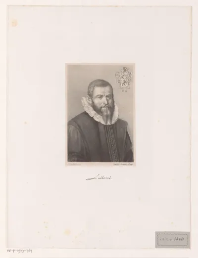 Portret van Sibrandus Lubbertus