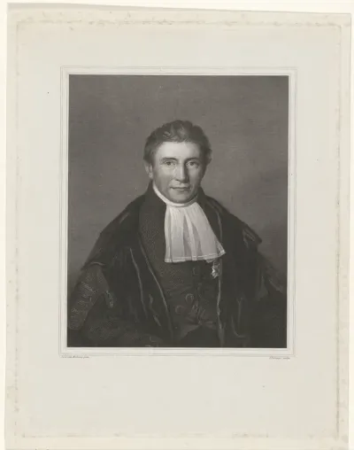 Portret van Sibrandus Stratingh