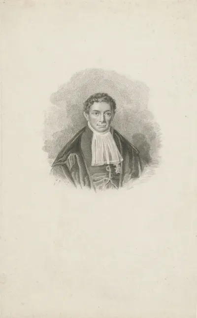 Portret van Sibrandus Stratingh