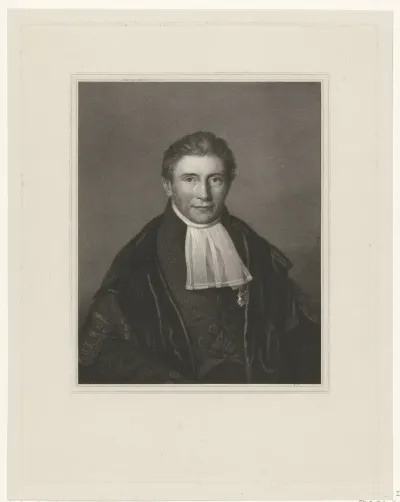 Portret van Sibrandus Stratingh