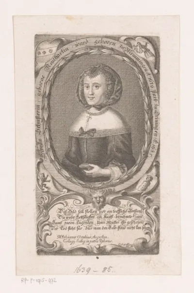 Portret van Sibylla Schuster