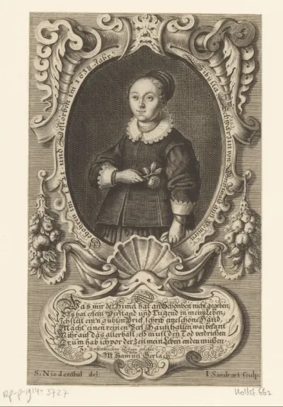 Portret van Sibylla Schwarz
