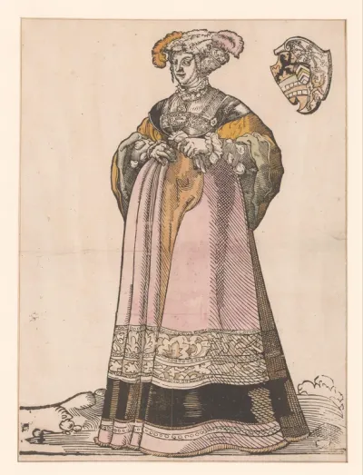 Portret van Sibylla van Kleef