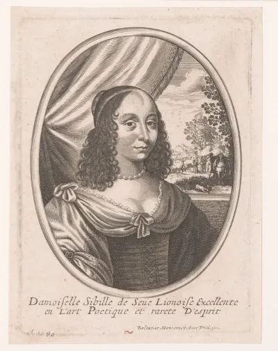 Portret van Sibylle de Sève