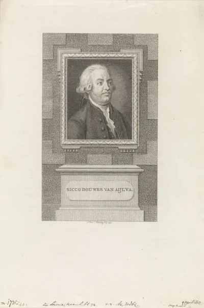 Portret van Sicco Douwes van Aylva