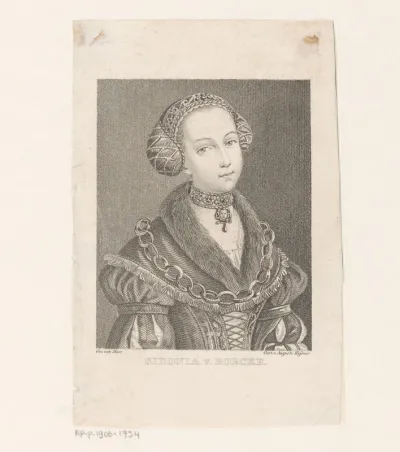 Portret van Sidonia von Borcke