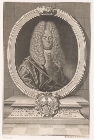 Portret van Siegfried Justus von Bötticher