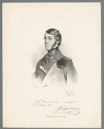 Portret van Siegfried Kapper