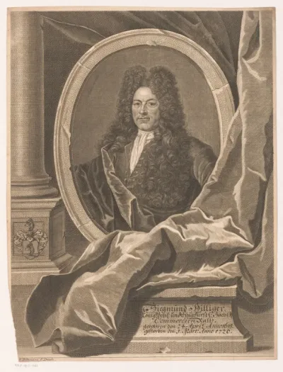 Portret van Siegmund Hilliger