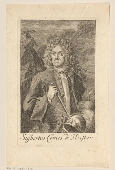 Portret van Sigbert Heister