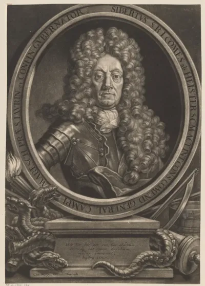 Portret van Sigbert Heister